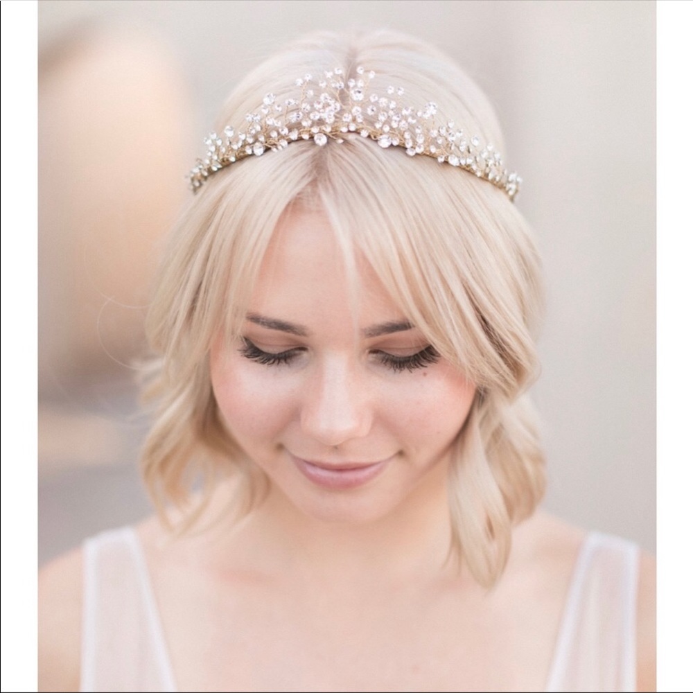 Untamed Petals Swarovski Tiara Headband